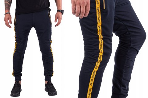 PAS 88-100cm SPORTOWE DRESOWE lampas granat 2XL