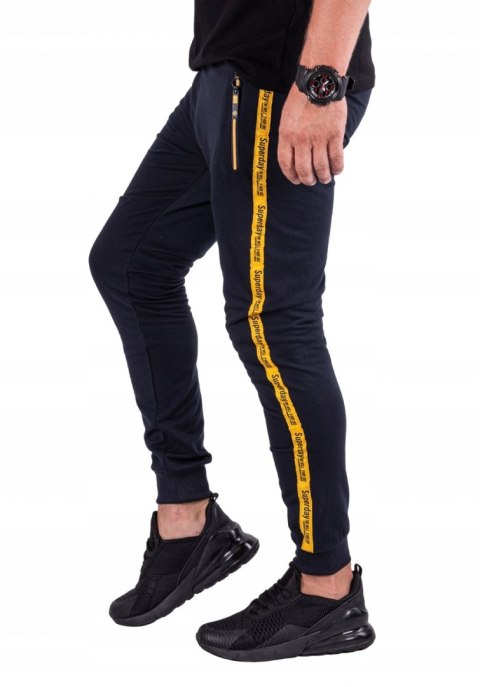 PAS 88-100cm SPORTOWE DRESOWE lampas granat 2XL