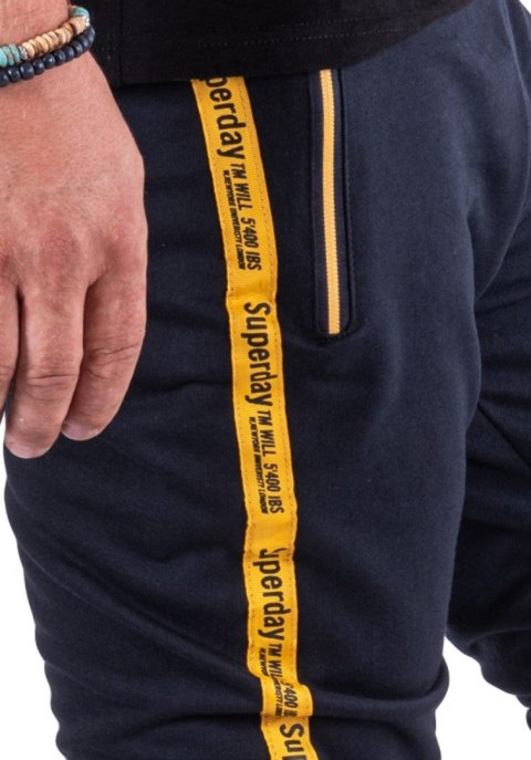 PAS 88-100cm SPORTOWE DRESOWE lampas granat 2XL
