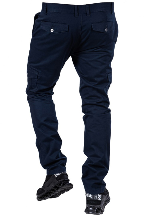 R.40 Pas 104cm granatowe materiałowe bojówki Aarao R.40 Pas 104cm granatowe materiałowe bojówki Aarao