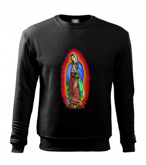 r.M Bluza męska DRESOWA sportowa CZARNA MARYJA