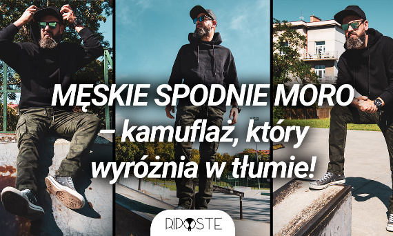 Męskie spodnie moro – kamuflaż, który wyróżnia w tłumie!